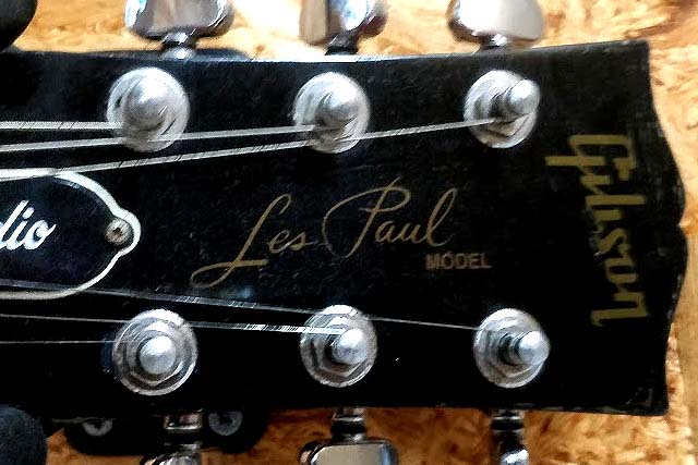 色んなLes Paul MODELのヘッド金文字（シルクスクリーンロゴ）をあつめ ...